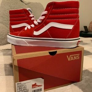 Vans Sk8-hi red/white